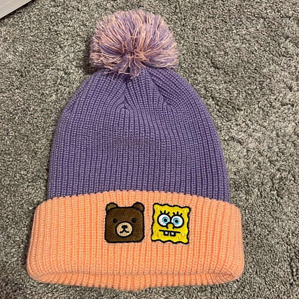 spongebob X teddyfresh beanie